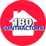 180 Contractors Roofing & Siding Logo