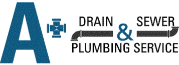A+ Drain Sewer and Plumbing Service Logo