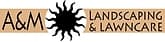 A & M Landscaping & Lawncare Logo