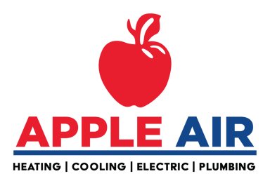 Apple Air Heating Cooling Electric and Plumbing Logo