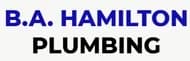 B A Hamilton Plumbing Logo