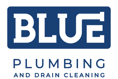 Blue Plumbing and Drain Cleaning Logo