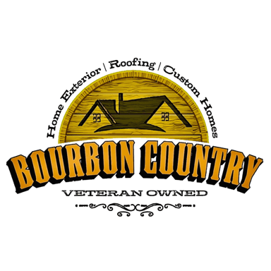 Bourbon Country: Roofing, Home Exterior, Custom Homes Logo