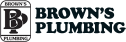 Brown's Plumbing Pumps & Spas Logo
