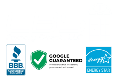 CBS Factory Direct Windows LLC Logo