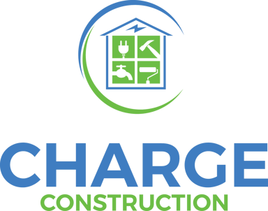 Charge Construction & Plumbing Logo