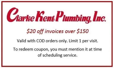 Clarke Kent Plumbing Logo