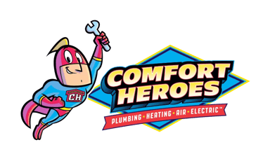 Comfort Heroes Plumbing, Heating, Air, & Electric Logo