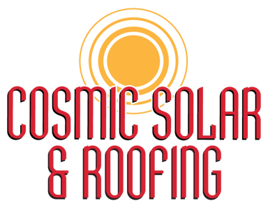 Cosmic Solar and Roofing Logo