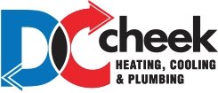 DC Cheek Heating, Cooling, & Plumbing Logo