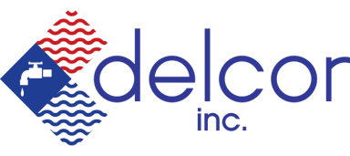 Delcor Inc. Heating Cooling Plumbing Logo