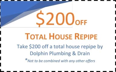 Dolphin Plumbing & Drain Inc. Logo