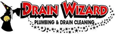 Drain Wizard Plumbing and Drain Cleaning Logo