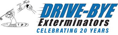 Drive-Bye Exterminators Logo