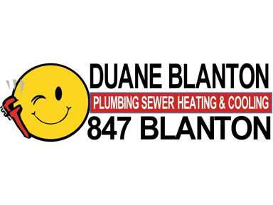 Duane Blanton Plumbing, Sewer, Heating & Cooling Logo