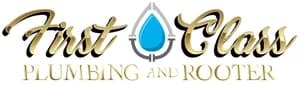 First Class Plumbing and Rooter Logo