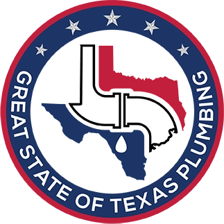 Great state of texas plumbing company Logo