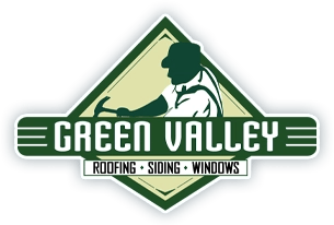 Green Valley Roofing Siding Windows Logo
