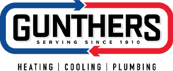Gunthers Heating, Cooling, and Plumbing Logo