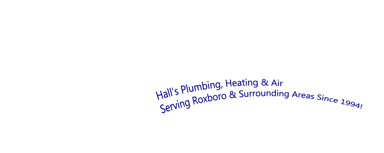 Hall's Plumbing Heating & Air Logo