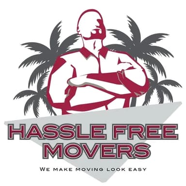 Hassle Free Movers (Moving Company) Logo