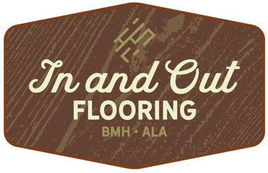 In and Out Flooring Logo