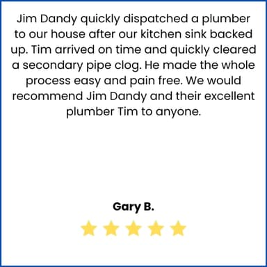 Jim Dandy Sewer and Plumbing Logo