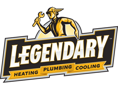 Legendary Service Heating, Cooling, & Plumbing Logo