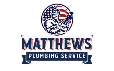 Matthews Plumbing Service Logo