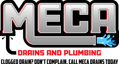 MECA Drains & Plumbing Logo