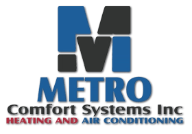 Metro Comfort Systems Heating and Air Conditioning Logo