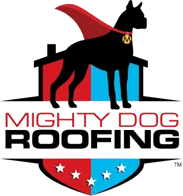 Mighty Dog Roofing Greenville Logo