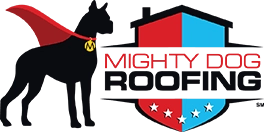 Mighty Dog Roofing Metro West Boston Logo