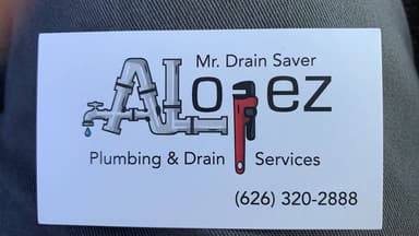Mr Drain Saver Plumbing & Rooter. Logo