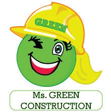 Ms. Green Construction Logo