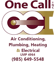 One Call Inc. Electrical/ HVAC/Plumbing Logo