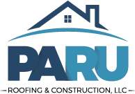 PaRu Roofing and Construction Logo