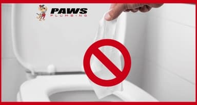 Paws Plumbing Logo