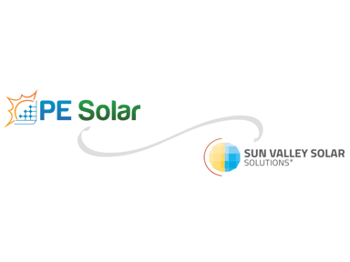 PE SOLAR - "Power Experts" Logo