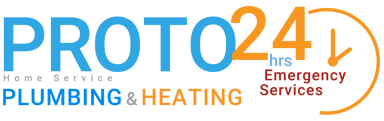 Proto Home Service Plumbing & Heating 24hrs Logo