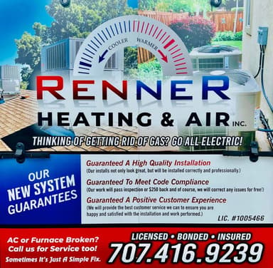 Renner Heating & Air Conditioning Logo
