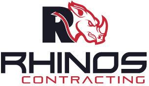 Rhinos Contracting LLC Painting company in Las Vegas, Epoxy Flooring Las Vegas, Drywall, Logo