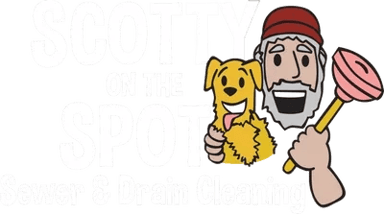 Scotty On The Spot - Plumbing, Sewer and Drain Cleaning Logo