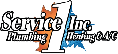Service 1 Plumbing, Heating & A/C, Inc. Logo