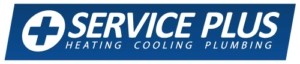 Service Plus Heating, Cooling, Plumbing Logo