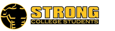 Strong College Students Moving of Sacramento Logo