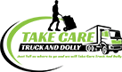 Take Care Truck And Dolly Moving Logo