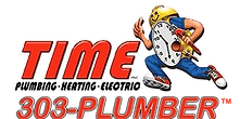 Time Plumbing, Heating & Electric Denver | Drains Clearing | Air Conditioning | Furnace Heating Repair & Replacement | Sewer Logo