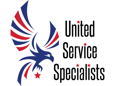 United Service Specialists Heating, Air Conditioning & Plumbing Logo